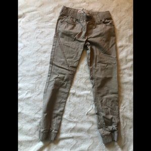 Boys khaki joggers